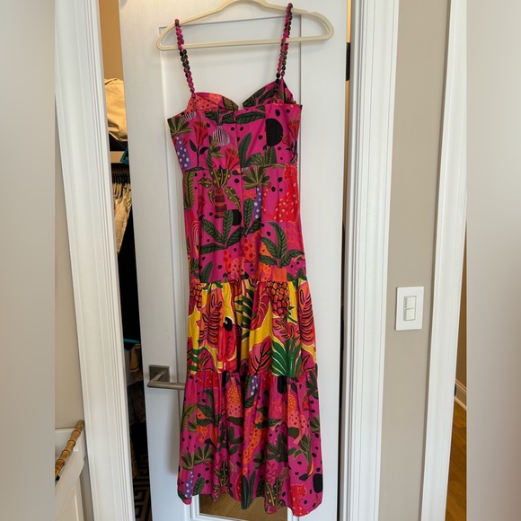 FARM Rio Pop Leopards Mixed Dress - Picture 5 of 10